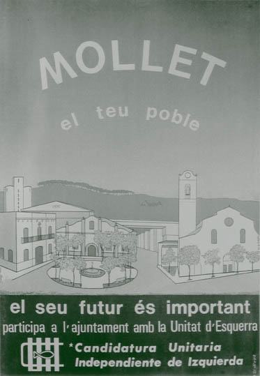 cartel elecciones municipales